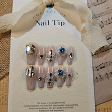 Load image into Gallery viewer, Handmade by Nail artists Enchanted Petal Elegance Press-On Nail Set