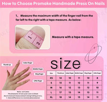 Load image into Gallery viewer, Exclusive Crystal Elegance Handmade Mid-Length Press-On Nails