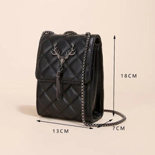 Load image into Gallery viewer, Mini Crossbody Lambskin Leather purse with chain for All Mobile Phone