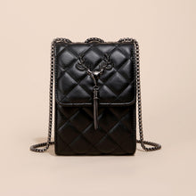 Load image into Gallery viewer, Mini Crossbody Lambskin Leather purse with chain for All Mobile Phone