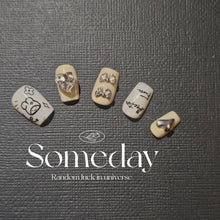 Load image into Gallery viewer, Vibrant Easter Bunny Press-On Nail Designs for Spring Celebrations