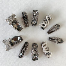 Load image into Gallery viewer, Baroque Grandeur Embellished Press-On Nails