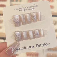 Load image into Gallery viewer, OKTAKE Butterfly Dream Press-On Nails | Handmade & Customized by Nail Artist