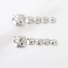 Load image into Gallery viewer, OKTAKE Starry Night - Deluxe Bedazzled Press-On Toenails for the Dazzling Debut