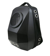 Cargar imagen en el visor de la galería, Mochila portátil de viaje para mascotas, para gatos o perros pequeños, mochila transportadora de mascotas con burbujas de cápsula espacial (aerolínea con ventana de diseño de malla)