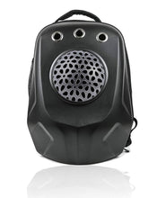 Cargar imagen en el visor de la galería, Mochila portátil de viaje para mascotas, para gatos o perros pequeños, mochila transportadora de mascotas con burbujas de cápsula espacial (aerolínea con ventana de diseño de malla)