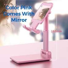 Load image into Gallery viewer, Gadjet Foldable desktop stand for mobile devices / Tablets/ Kindles