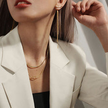 Load image into Gallery viewer, Magic Pierced Earrings, gold tone plated