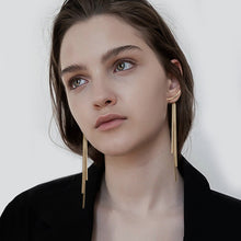 Load image into Gallery viewer, Magic Pierced Earrings, gold tone plated