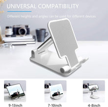 Load image into Gallery viewer, Gadjet Foldable desktop stand for mobile devices / Tablets/ Kindles