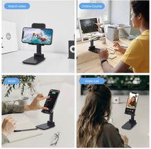 Load image into Gallery viewer, Gadjet Foldable desktop stand for mobile devices / Tablets/ Kindles