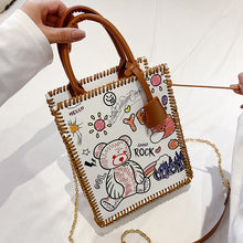 Load image into Gallery viewer, DIY Leather Upcycled Tote making kit - Luxury Designer Paper Shopping bag kit