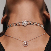 Load image into Gallery viewer, Chanel Camelia Chocker