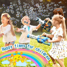 Load image into Gallery viewer, Homily Bubble Machine, Bubble Gun, Party Favor Summer Toys for Kids
