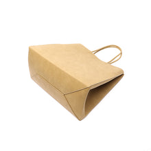 Load image into Gallery viewer, Calfskin brown shopping bag: the epitome of handcrafted elegance
