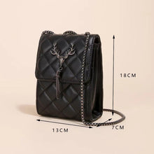 Load image into Gallery viewer, Mini Crossbody Lambskin Leather purse with chain for All Mobile Phone

