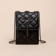 Load image into Gallery viewer, Mini Crossbody Lambskin Leather purse with chain for All Mobile Phone
