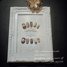 Cargar imagen en el visor de la galería, Playful Bunny Motif Press-On Nails for Easter Festivities
