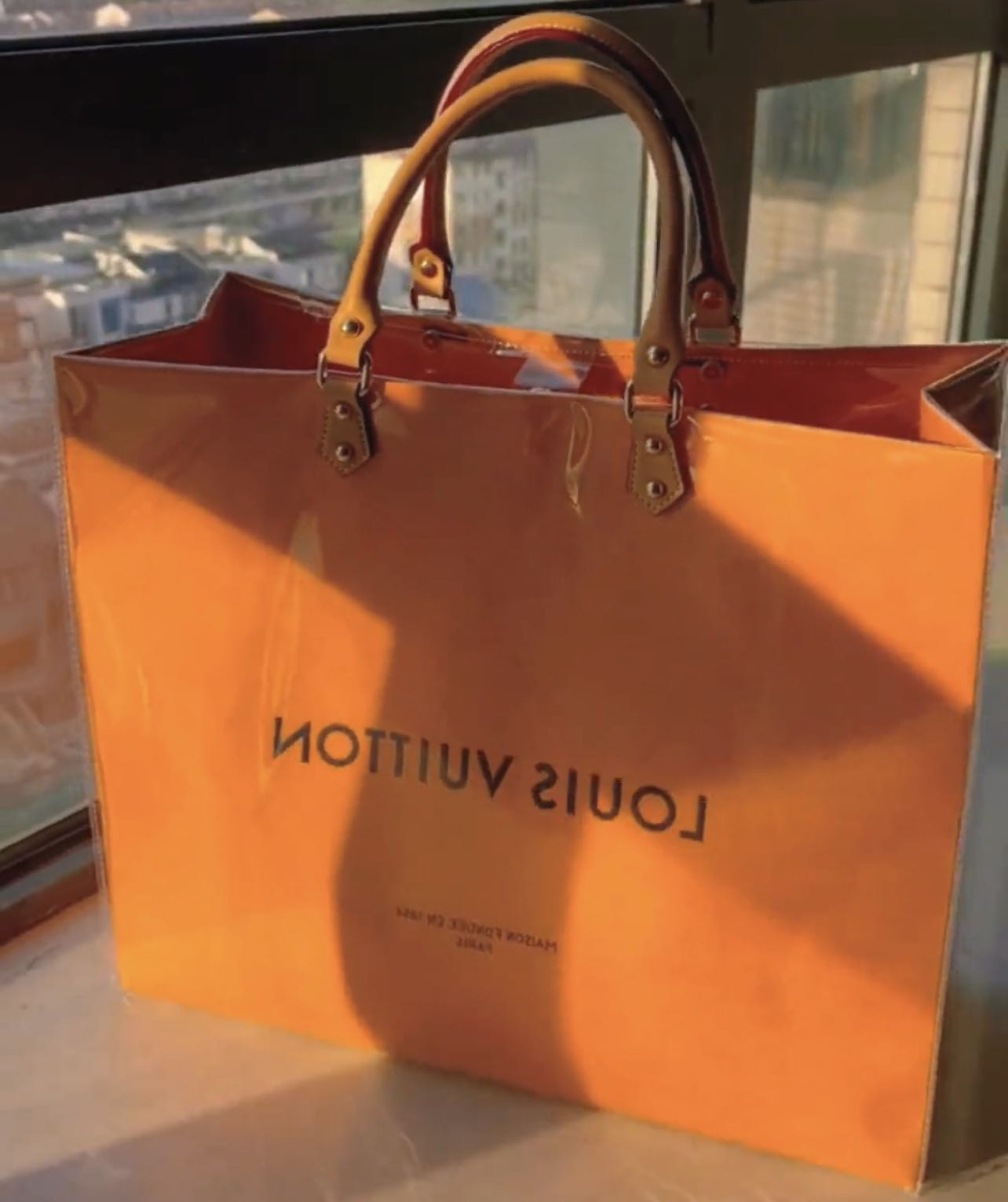 vuitton shopping bag diy